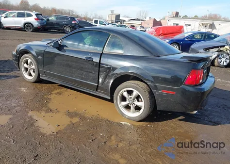 2002 Ford Mustang Gt из США, поврежденный, VIN 1FAFP42X12F222043